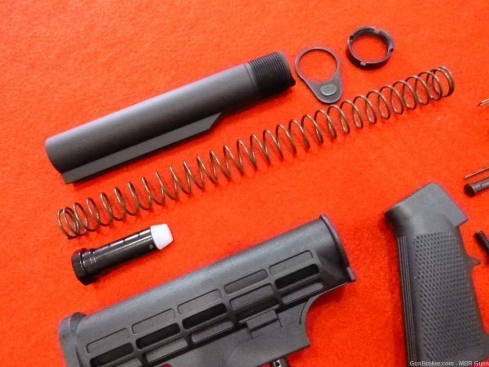 AR 308 Complete Lower Build Kit Lower Parts Kit & Buttstock Assembly-img-2