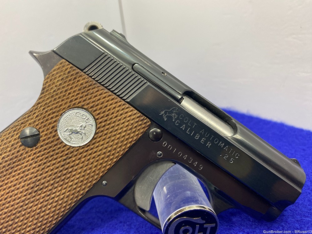 1973 Colt Junior .25 ACP Blue 2 1/4" *THE ULTIMATE POCKET PISTOL* Amazing  -img-16