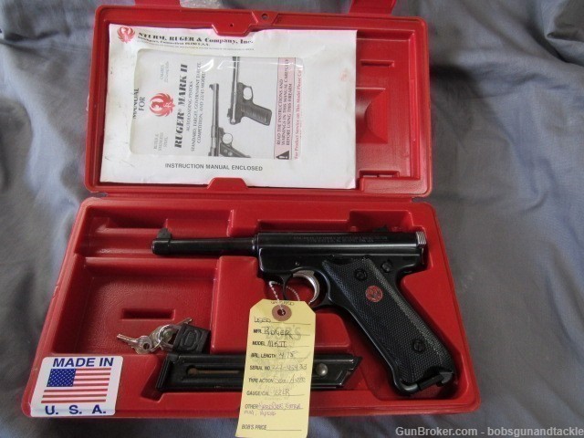 Ruger Mark II Fifty Years Anniversary 22LR w/ Box, Paperwork, Extra Mag-img-20