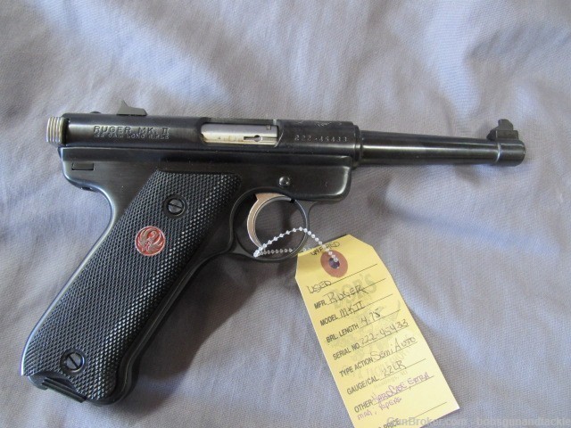 Ruger Mark II Fifty Years Anniversary 22LR w/ Box, Paperwork, Extra Mag-img-0