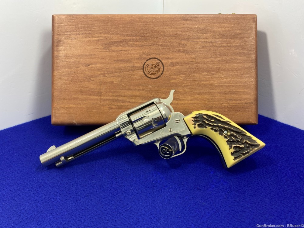 1961 Colt Frontier Scout .22LR Nickel 4.75" -DESIRABLE K-SERIES-Collectible-img-3