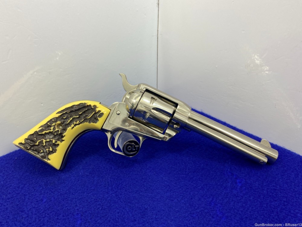 1961 Colt Frontier Scout .22LR Nickel 4.75" -DESIRABLE K-SERIES-Collectible-img-19