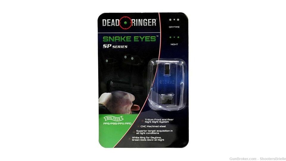 Dead Ringer Tritium sights SP series DR5019 for Walther PPS/P99/PPQ/PPX-img-1