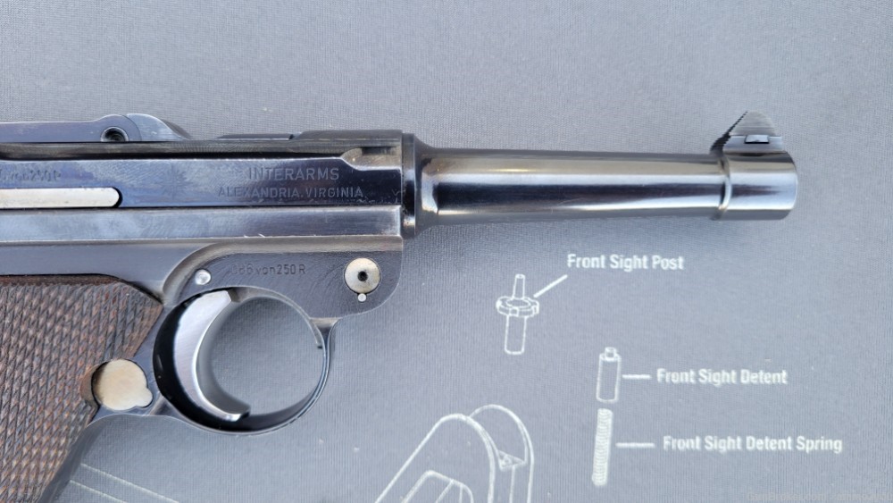 Mauser P08 Luger 70 Jahre 9mm Parabellum 86 of 250 Made-img-12