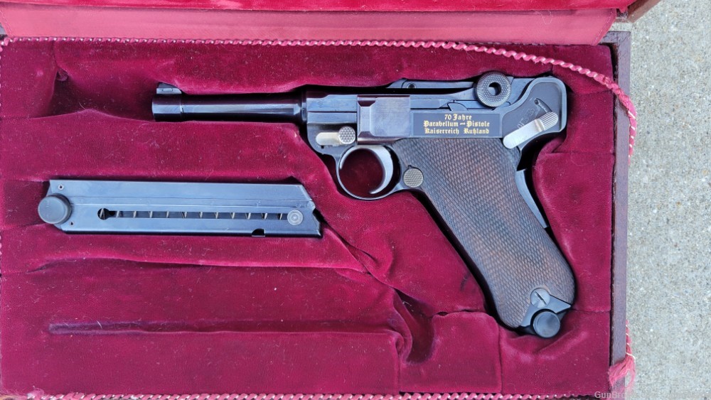 Mauser P08 Luger 70 Jahre 9mm Parabellum 86 of 250 Made-img-0