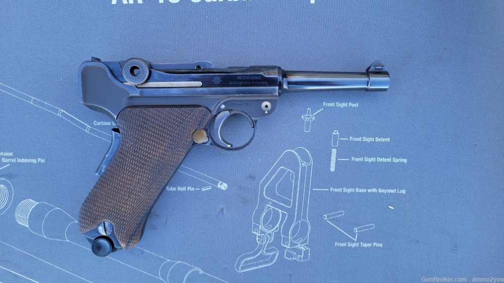 Mauser P08 Luger 70 Jahre 9mm Parabellum 86 of 250 Made-img-7
