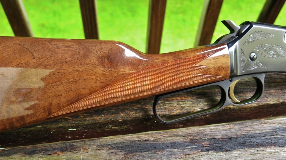 Browning BL-22 Grade II Deluxe 22 LR Lever Action Near Mint Early from 1972-img-9
