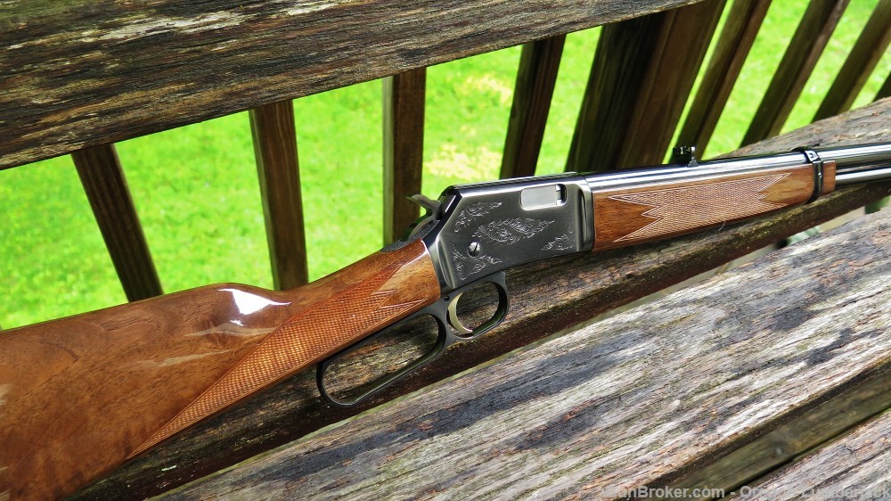Browning BL-22 Grade II Deluxe 22 LR Lever Action Near Mint Early from 1972-img-10