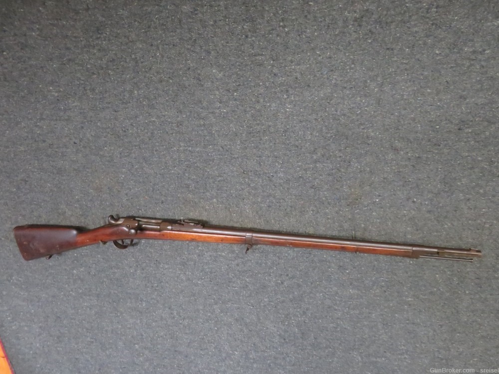 ANTIQUE FRENCH MLE 1866 CHASSEPOT RIFLE-ST. ETIENNE 1872-img-0