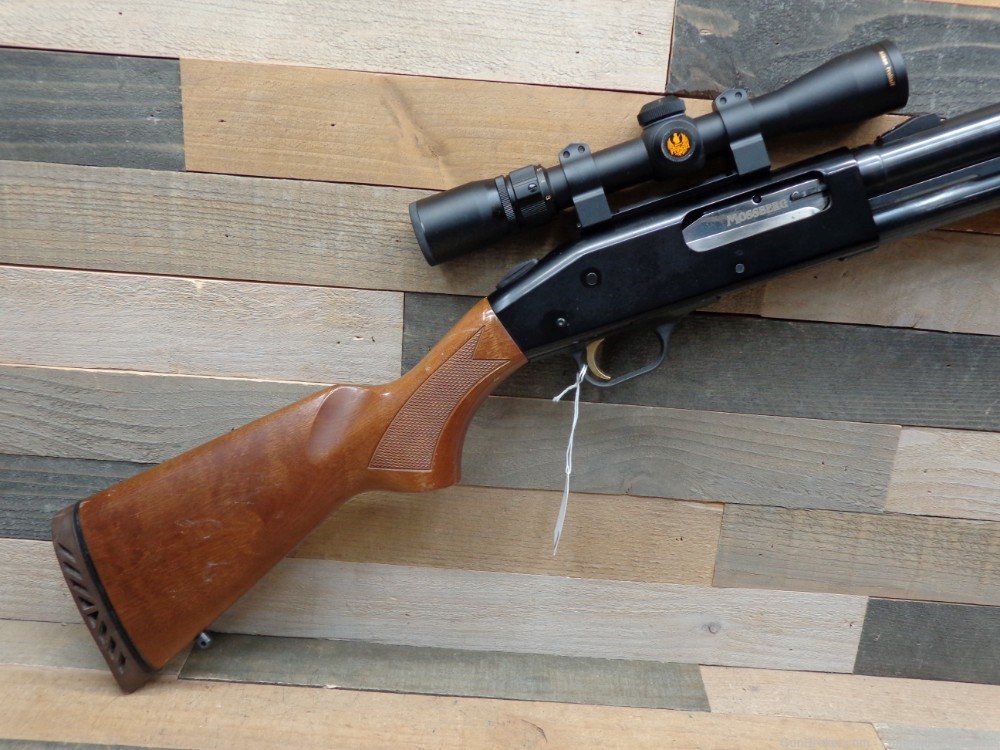 Mossberg 535 12ga Pump Shotgun Rifled Bore  w/ Nikon Prostaff 3-7 Scope -img-4