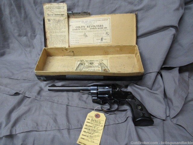 Colt  Army Special 38 with Original Box and Paper Work  MFG 1916 VERY NICE!-img-26