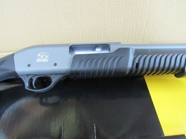 Charles Daly 301 Tactical Grey Pump Shotgun 18.5"BBL 5+1 Capacity-img-2