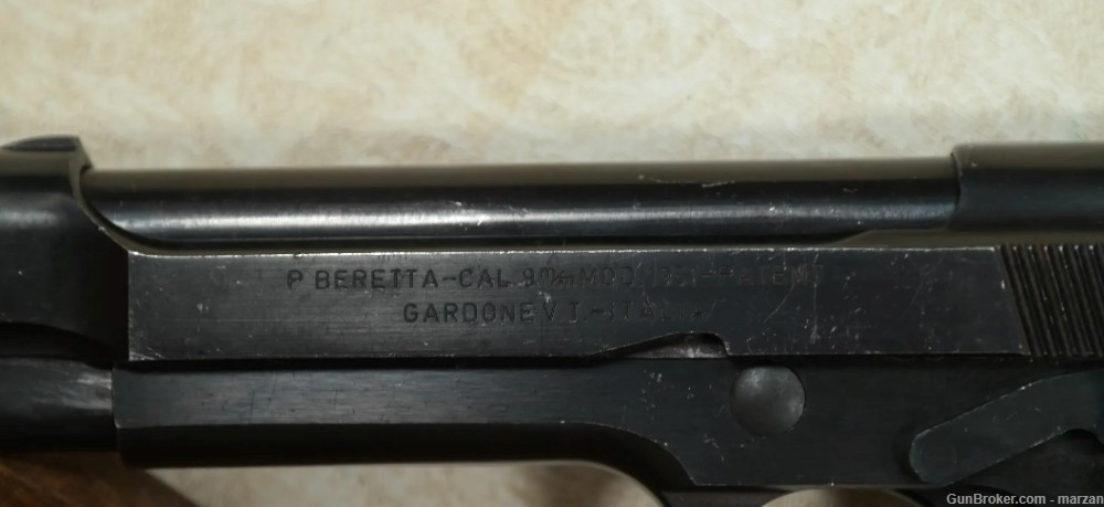 Beretta 1951 Brigadier 9mm Semi-Automatic Pistol-img-3