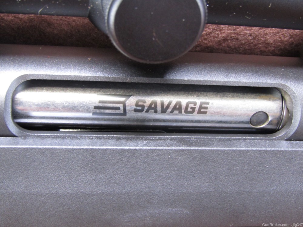 Savage Axis 6.5 Creedmoor Bolt Action Rifle Bushnell 4-12x40 Like New-img-6