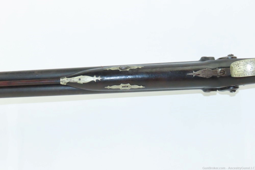  New York J.M. CASWELL Antique SxS AMERICAN Rifle & 20g. Shotgun Combo-img-10