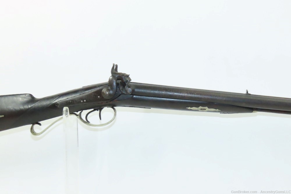  New York J.M. CASWELL Antique SxS AMERICAN Rifle & 20g. Shotgun Combo-img-20