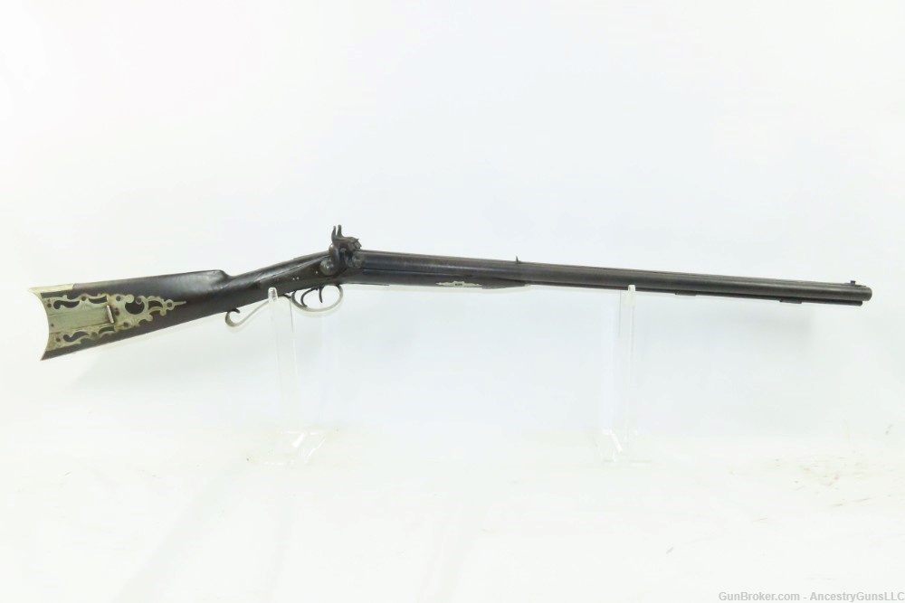  New York J.M. CASWELL Antique SxS AMERICAN Rifle & 20g. Shotgun Combo-img-18