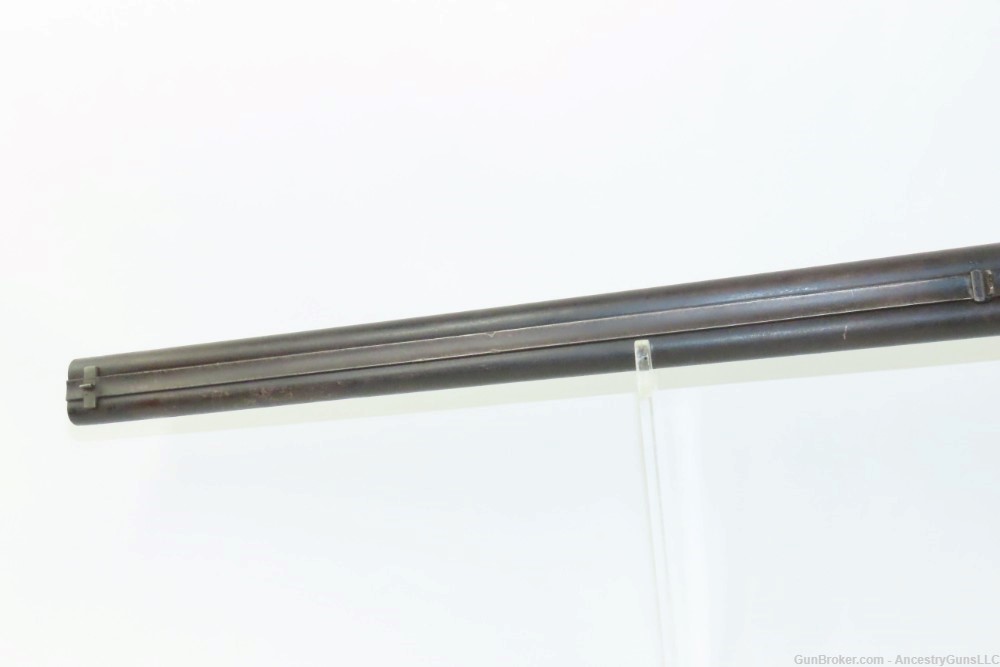  New York J.M. CASWELL Antique SxS AMERICAN Rifle & 20g. Shotgun Combo-img-15