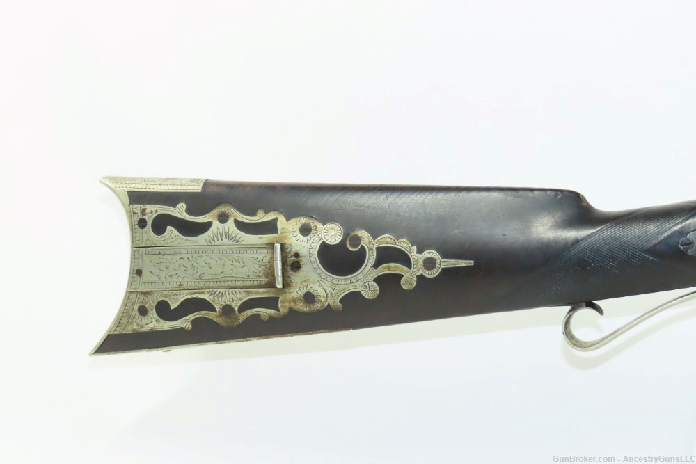  New York J.M. CASWELL Antique SxS AMERICAN Rifle & 20g. Shotgun Combo-img-19