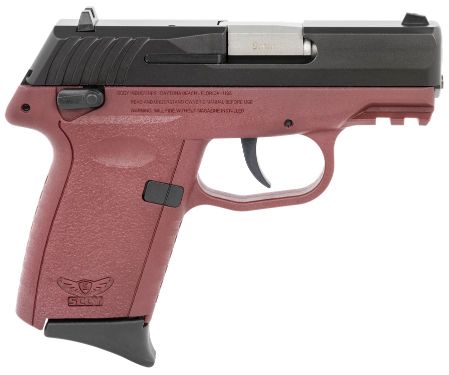 SCCY Industries CPX-1 Gen3 9mm Luger 3.10 Pistol Crimson Red-img-0