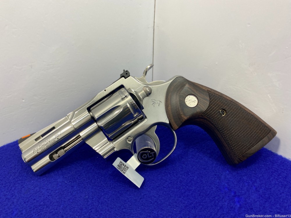 Colt Python .357 Mag Stainless 3" -THE PYTHON IS BACK- Iconic Snake Series-img-4