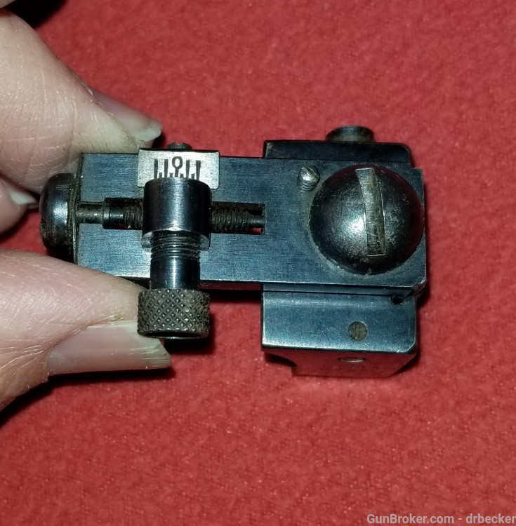 Lyman receiver sight 57SME with screws -img-2