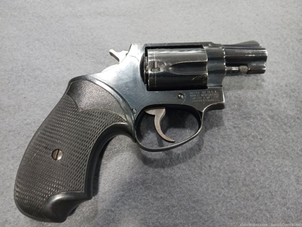 SMITH & WESSON MODEL 36 38 SPECIAL 1 7/8" BARREL DOUBLE ACTION REVOLVER-img-2