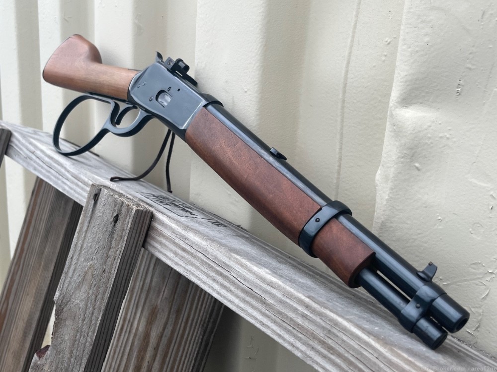 Rossi R92 R92RH Rare 357 Magnum Lever Action Pistol Ranch Hand Mares Leg-img-11