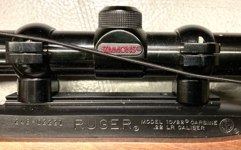 Ruger 10/22 Carbine 22LR with scope-img-10
