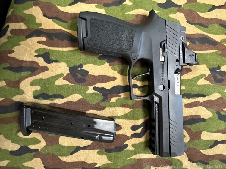 Sig 320F -9-B-RXP With ROMEO1 PRO and "APEX TRIGGER", Excellent-img-3