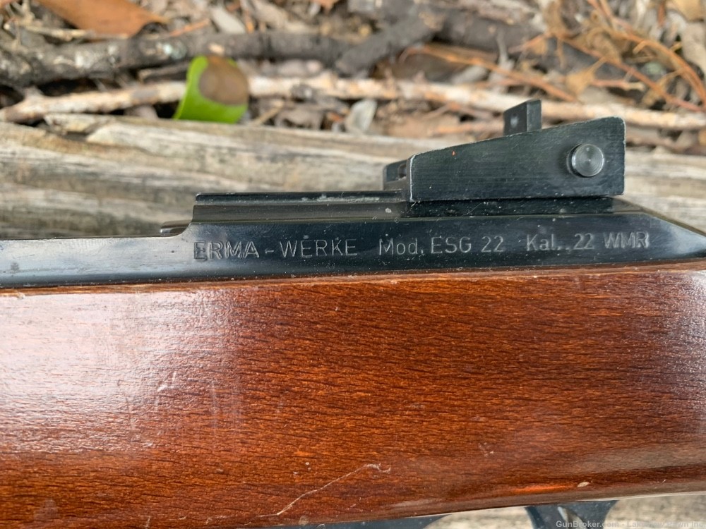 Erma Werke M1 Carbine Style 22 Magnum 19” PENNY NO RESERVE .01 -img-13