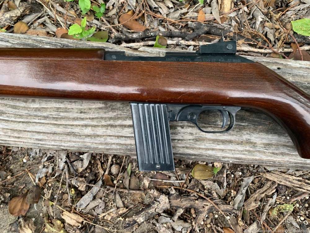 Erma Werke M1 Carbine Style 22 Magnum 19” PENNY NO RESERVE .01 -img-7