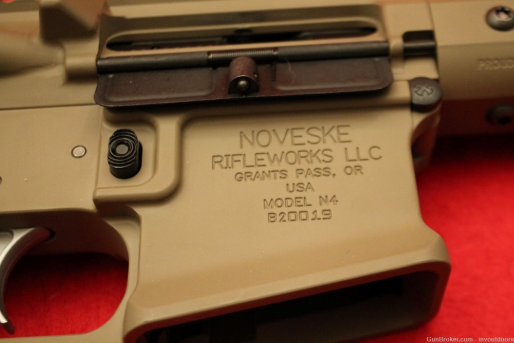 Noveske N4 Infidel 5.56x45 13.7"-barrel FDE Mint!!-img-11