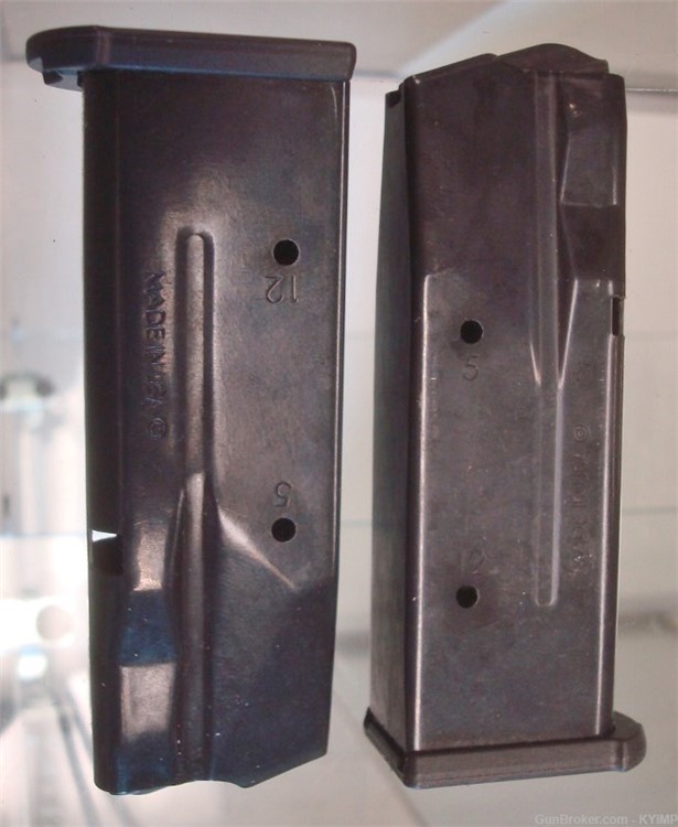 2 SIG P365 P365XL 12 round 9mm OEM Extended mags MAG-365-9-12-img-1