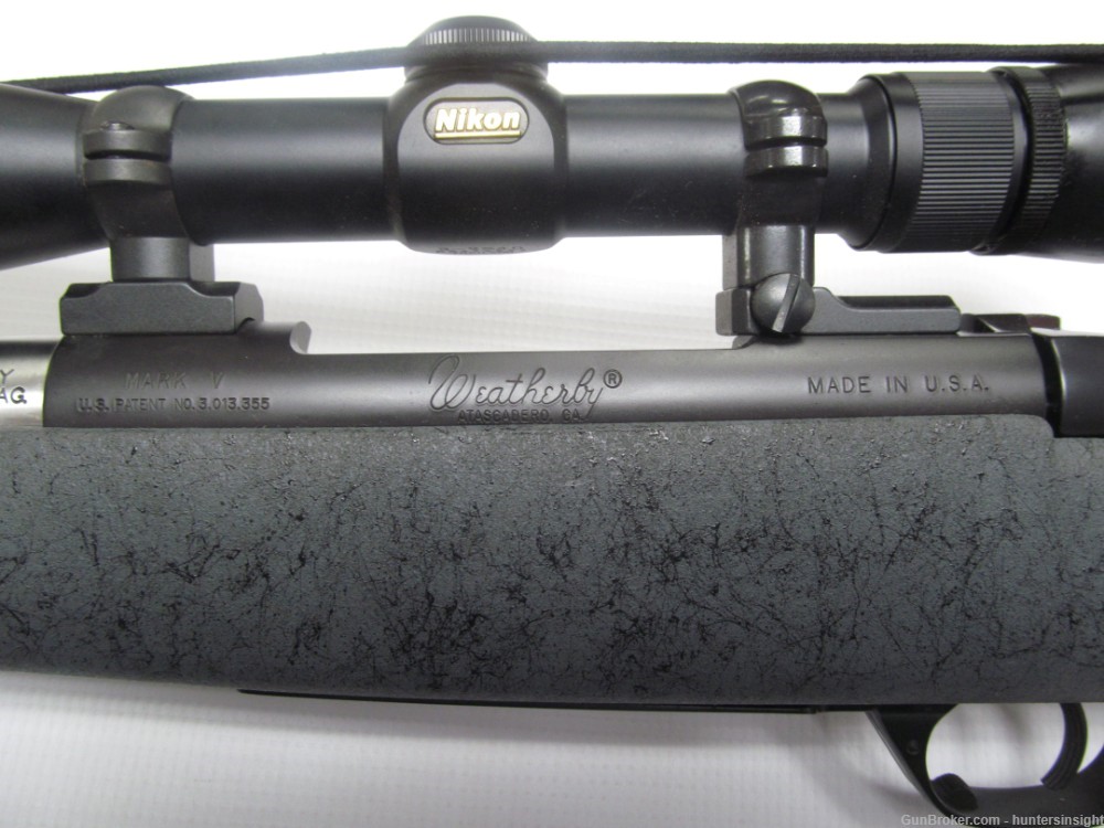 Weatherby Mark V Ultra Light Weight 257 Weatherby  With Nikon Scope-img-9