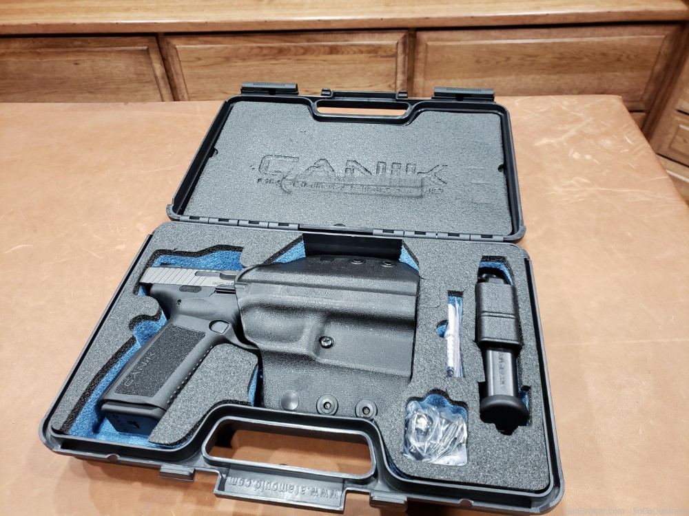 Canik TP9SF Elite 9mm Pistol Tungsten Gray Cerakote NO RESERVE-img-5