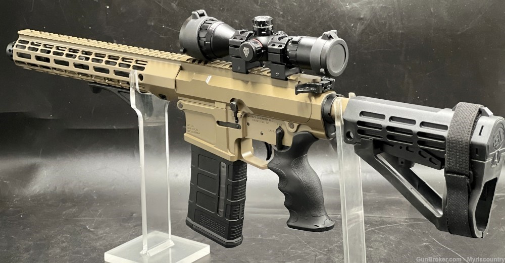 AR10 Myrls 12.5" FDE Atlas R One AR-10 308 Pistol AR10 -img-4