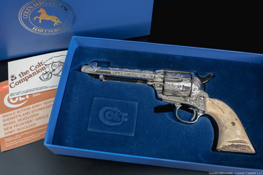 Colt Single Action Army Factory Class C Engraved-img-0