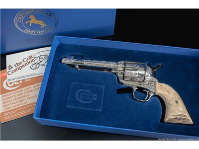 Colt Single Action Army Factory Class C Engraved
