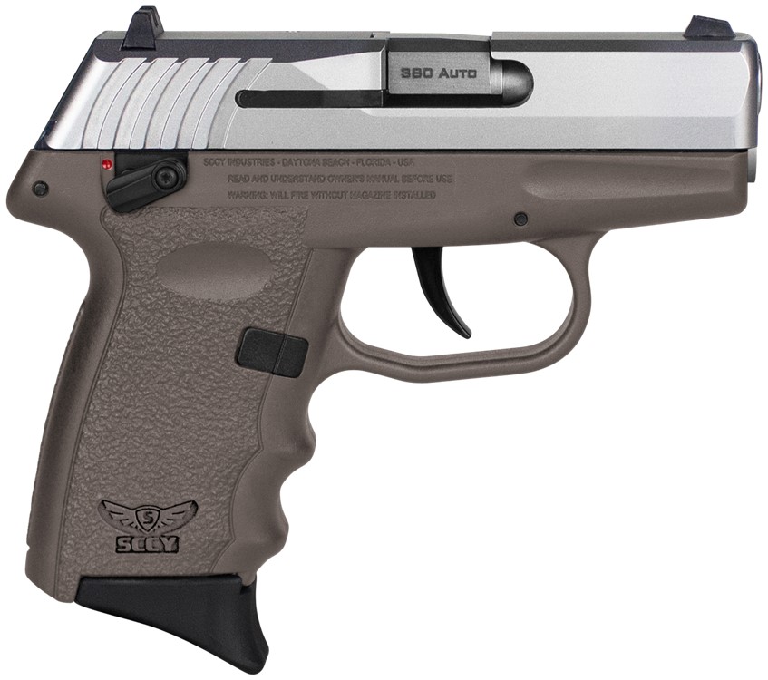 SCCY Industries CPX-4 380 ACP 2.96 FDE/Stainless Pistol-img-0