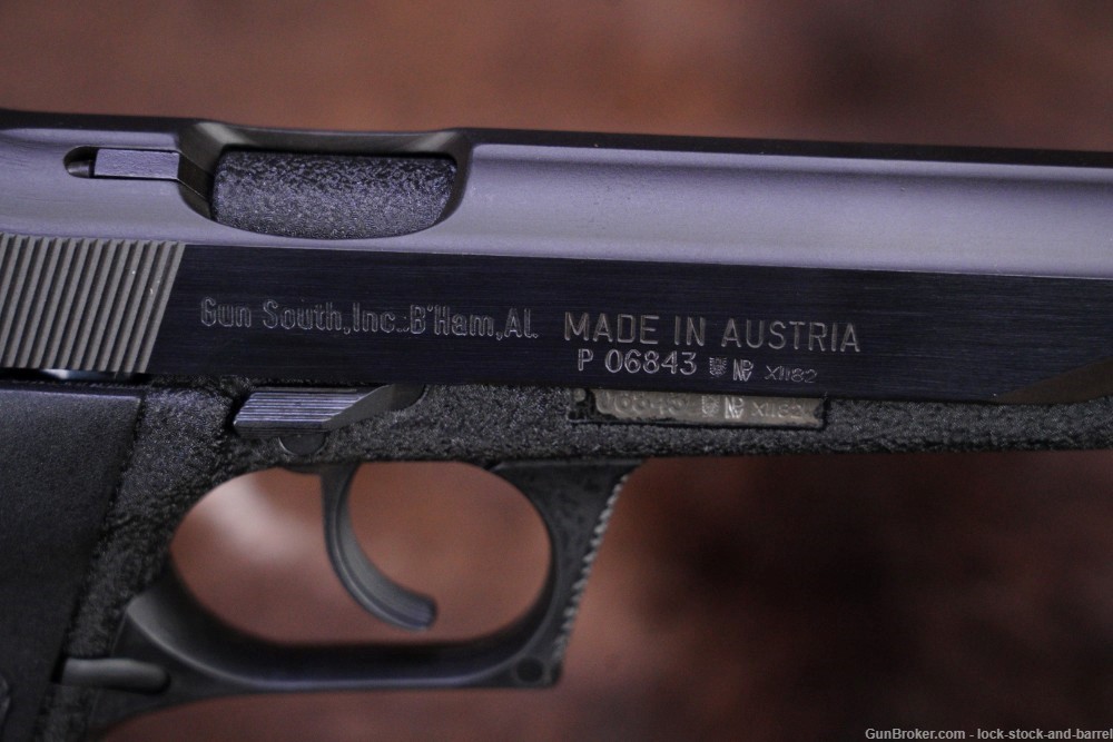 Steyr Model GB 9mm Luger Gas-Delayed Blowback Semi-Automatic Pistol, 1982-img-7