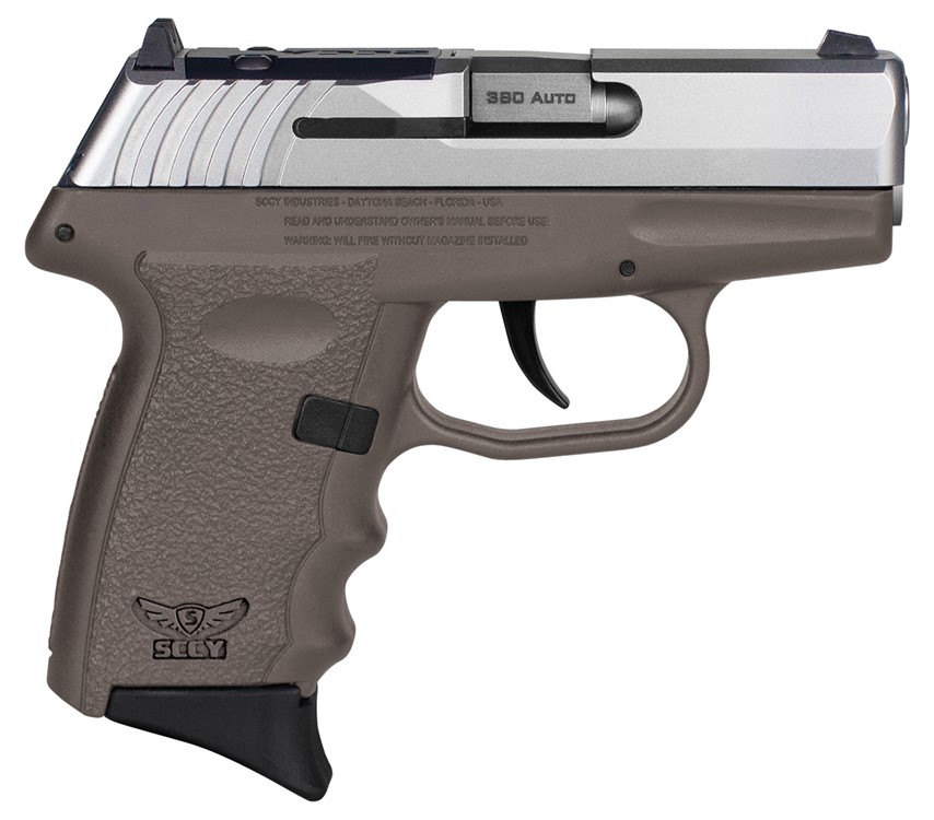 SCCY Industries CPX-3 Red Dot Ready 380 ACP Pistol 2.96 FDE CPX3TTDERDRG3-img-0