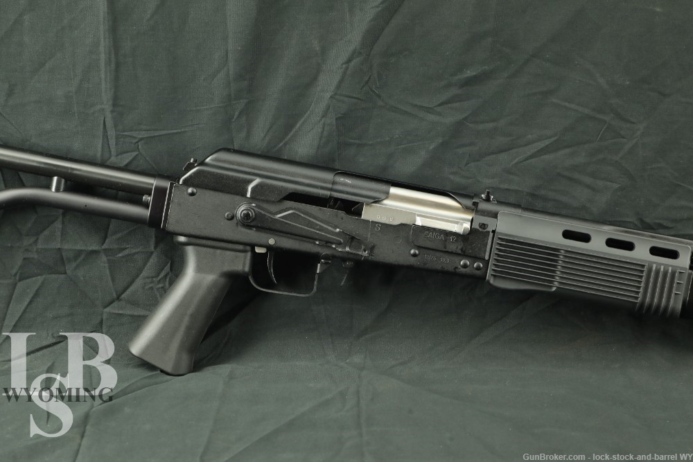 Izhmash Saiga-12 12 GA 18.5” Semi-Auto AK AKM Shotgun Threaded Barrel-img-0