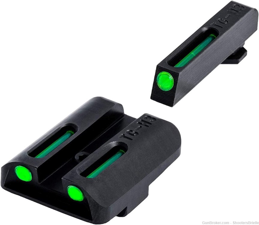 TRUGLO TFO Tritium & Fiber-Optic Handgun Sight for Glock - TG131GT2-img-0