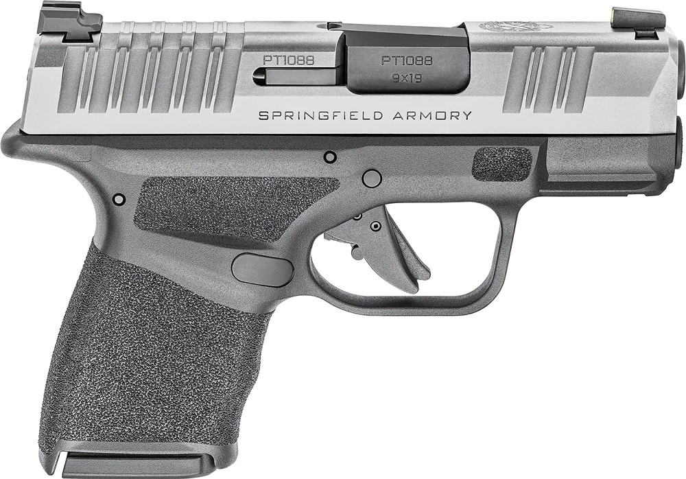 Springfield Armory Hellcat 9mm Luger 3 Black/Stainless Pistol-img-0