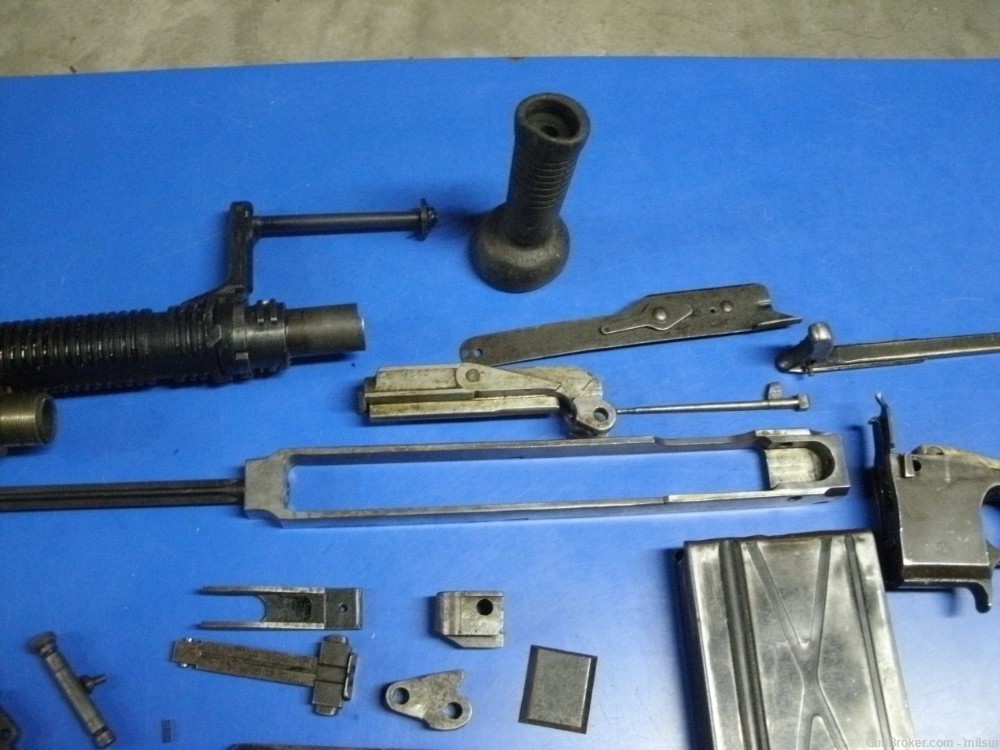 FN TYPE D 30.06 BROWNING AUTOMATIC RIFLE  PARTS KIT  WITH LIVE BARREL-img-3