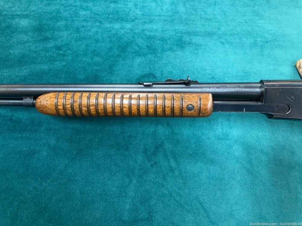 Winchester model 61 pump rifle .22 S, L, LR-img-15