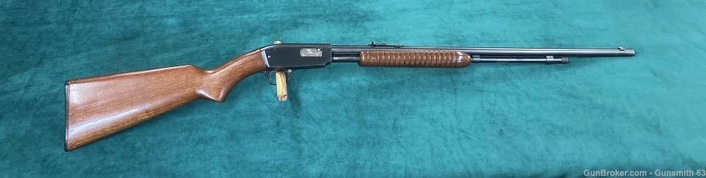 Winchester model 61 pump rifle .22 S, L, LR-img-1