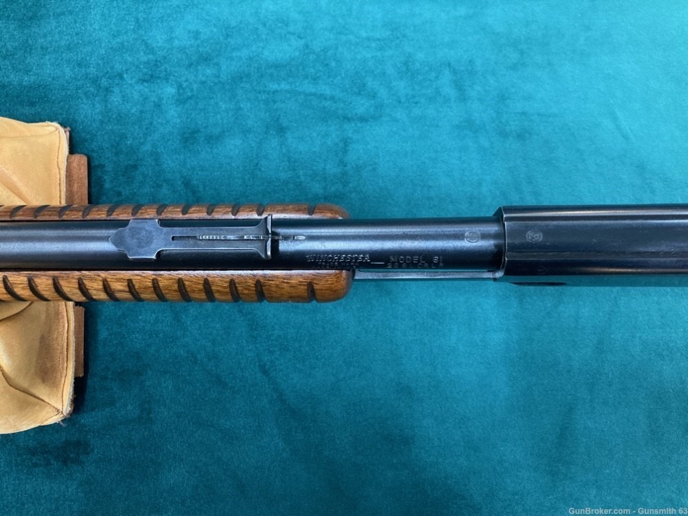 Winchester model 61 pump rifle .22 S, L, LR-img-21