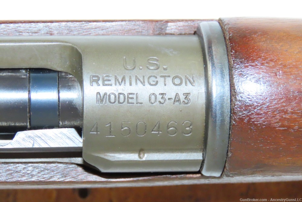 WORLD WAR II U.S. Remington M1903A3 Bolt Action C&R INFANTRY Rifle .30-06  -img-8